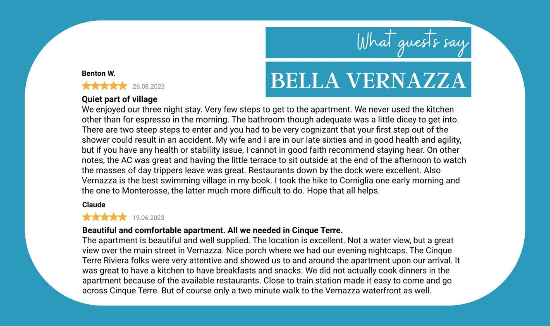Bella Vernazza 아파트 외부 사진